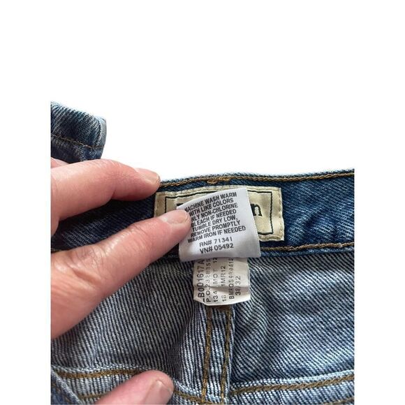 LL. Bean Men's Straight Leg Relax fit Cotton Blue Denim Pants Size 38/32 - Picture 10 of 11